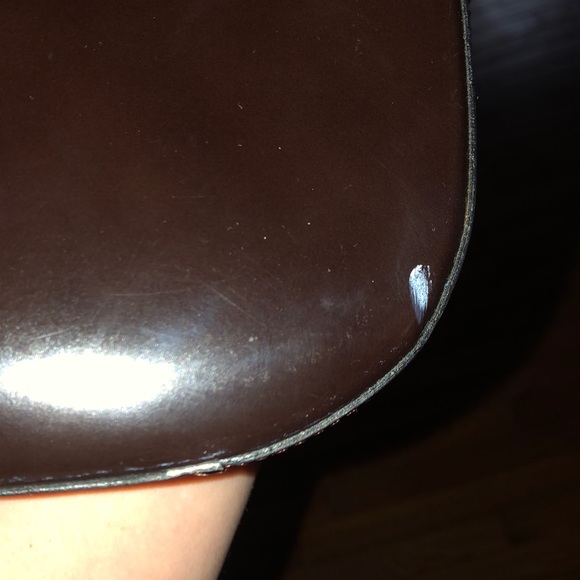 Moschino Chestnut Leather Purse - Picture 7 of 8